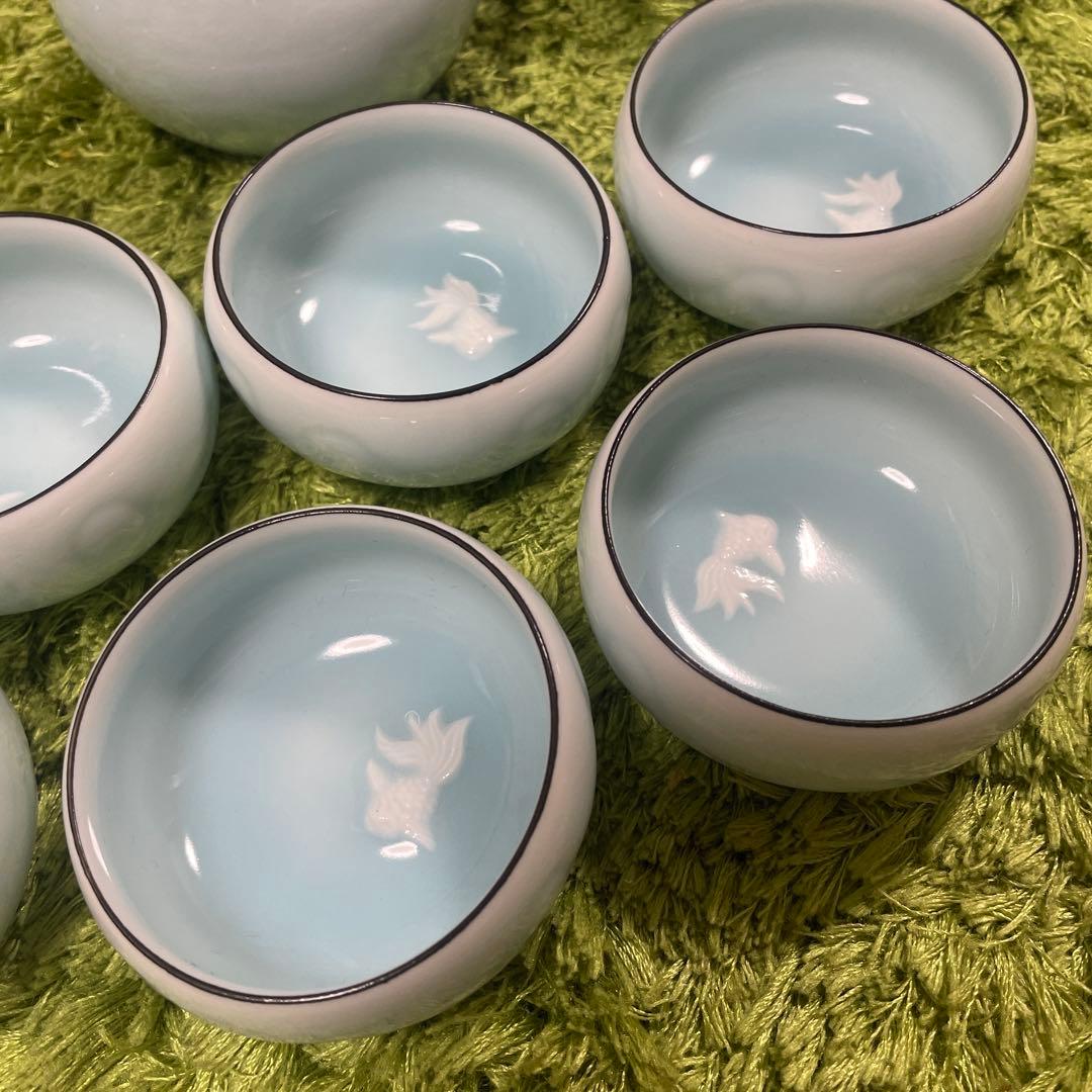 美品⭐︎龍泉青磁茶器一式