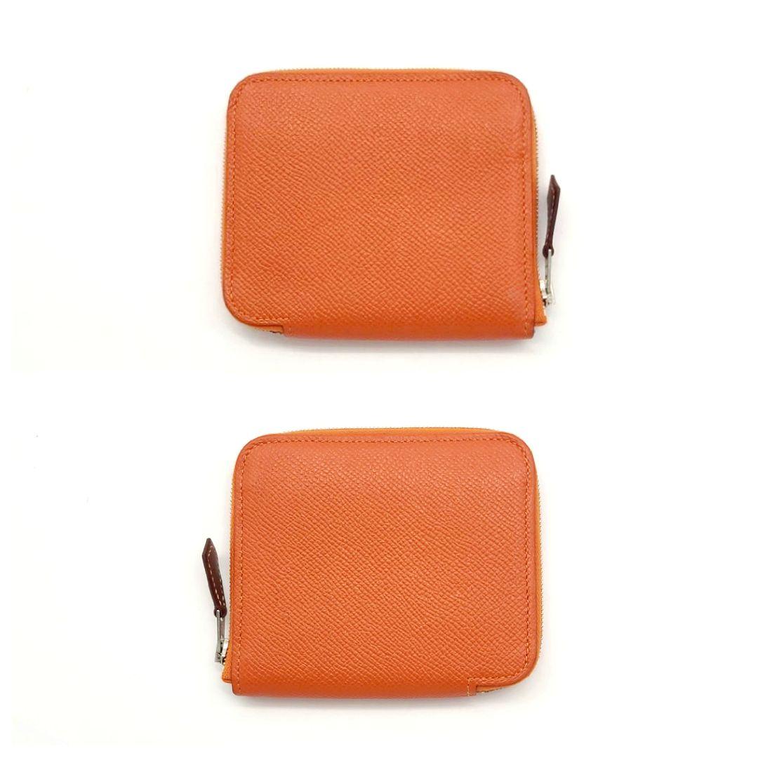 エルメス ヴォーエプソン アザップコンパクト シルクイン コンパクトウォレット