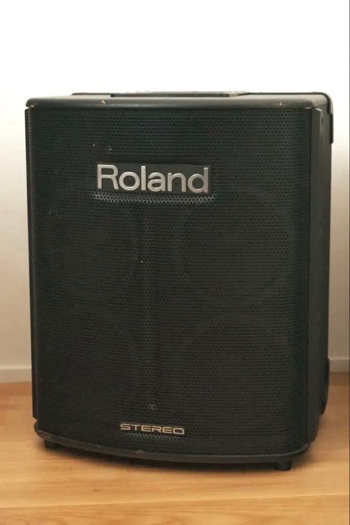 Roland BA-330 ポータブルステレオアンプスピーカー［通電確認済み］