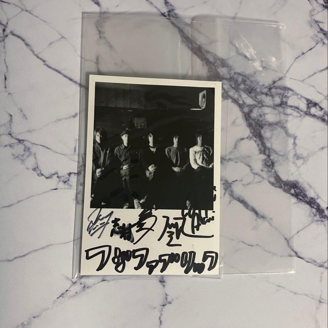 マ*ン様 フジファブリック　5人時代　直筆サイン入り写真