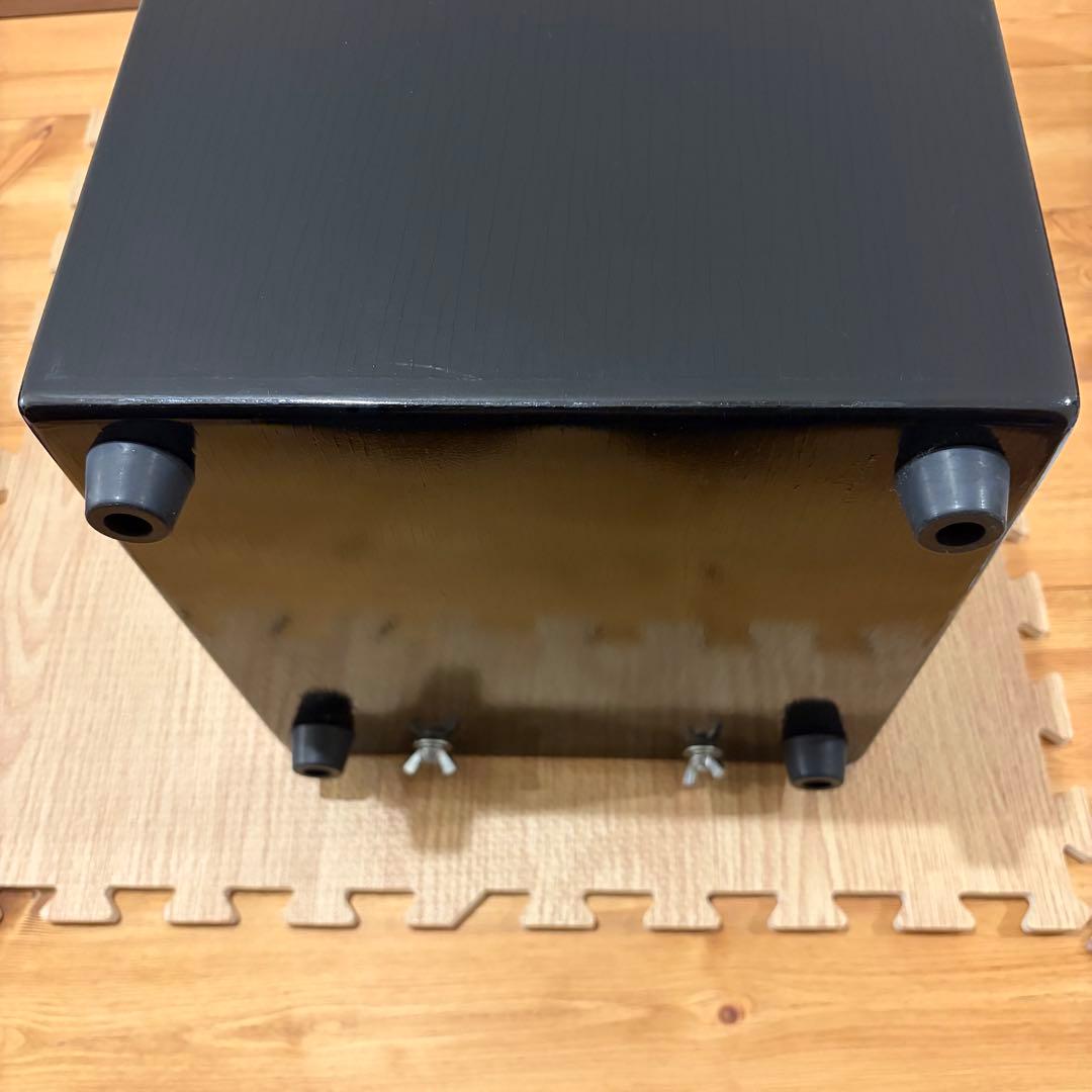 友澤木工Cajon ナチュラル・黒ツートンカラー　tca-2