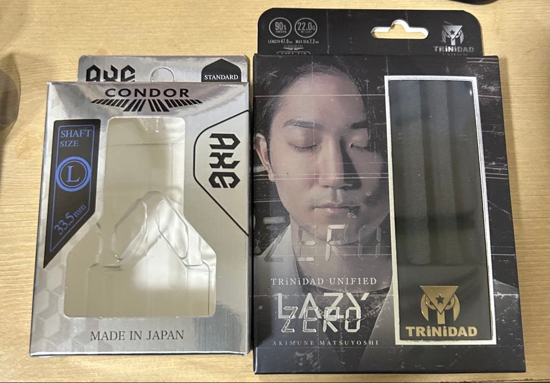 レイジーゼロ & コンドルアックススタンダード Lサイズ ＆レイジーダーツケース