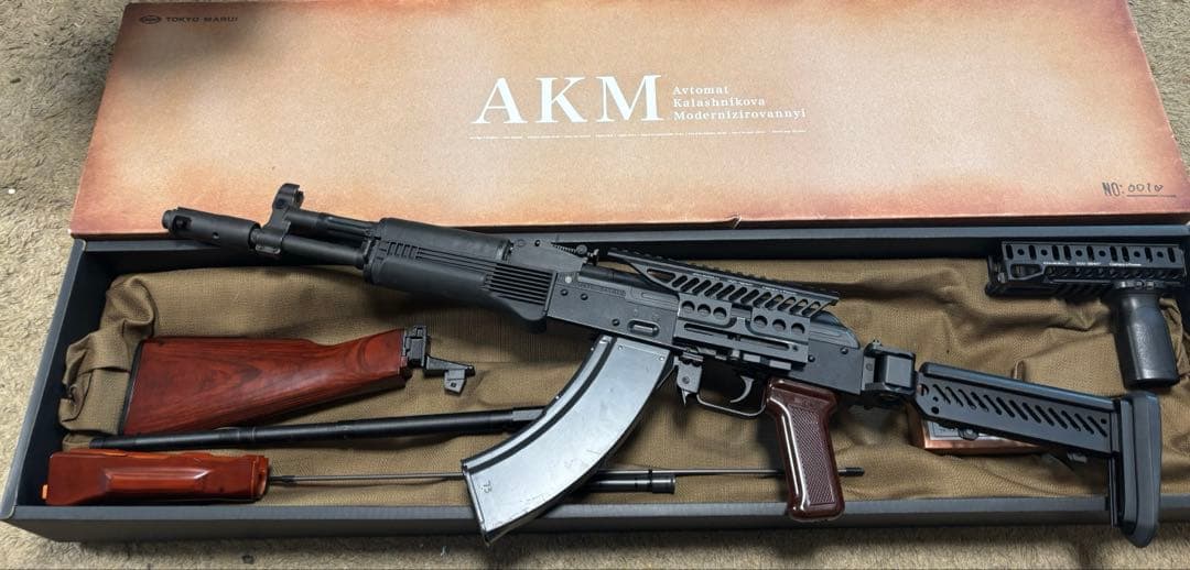 東京マルイ AKM カスタム品 5.45風カスタム 付属品多数