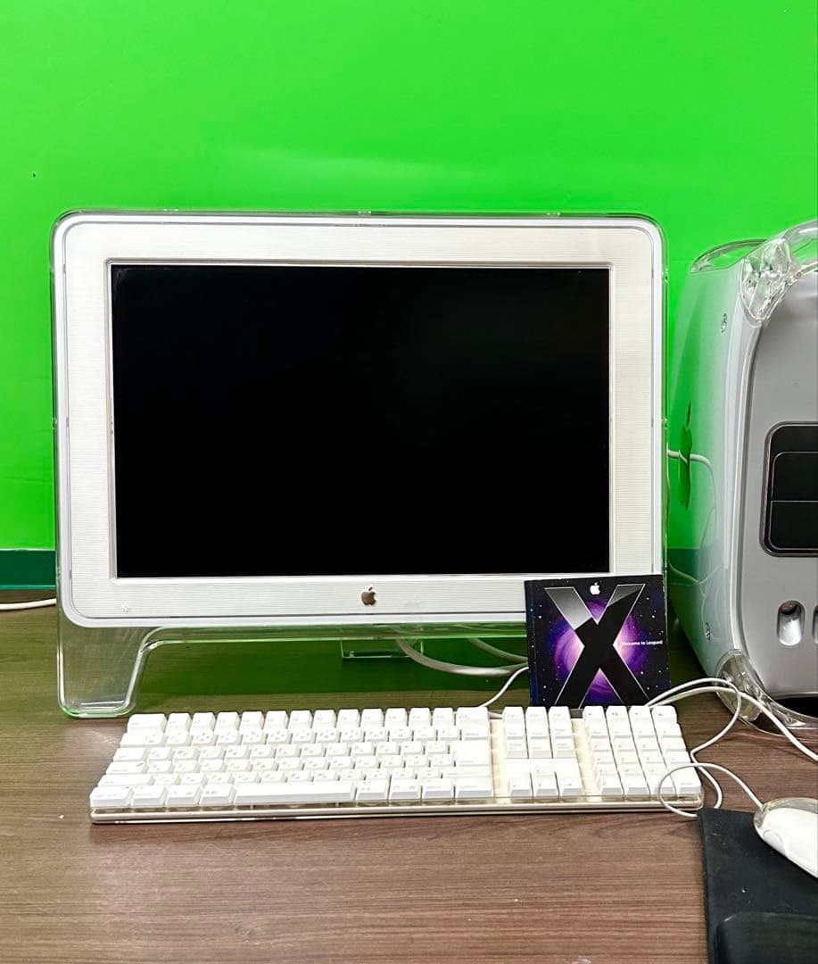 動作商品Appleモニター＆ADC DV I変換器＆mini portアダプター