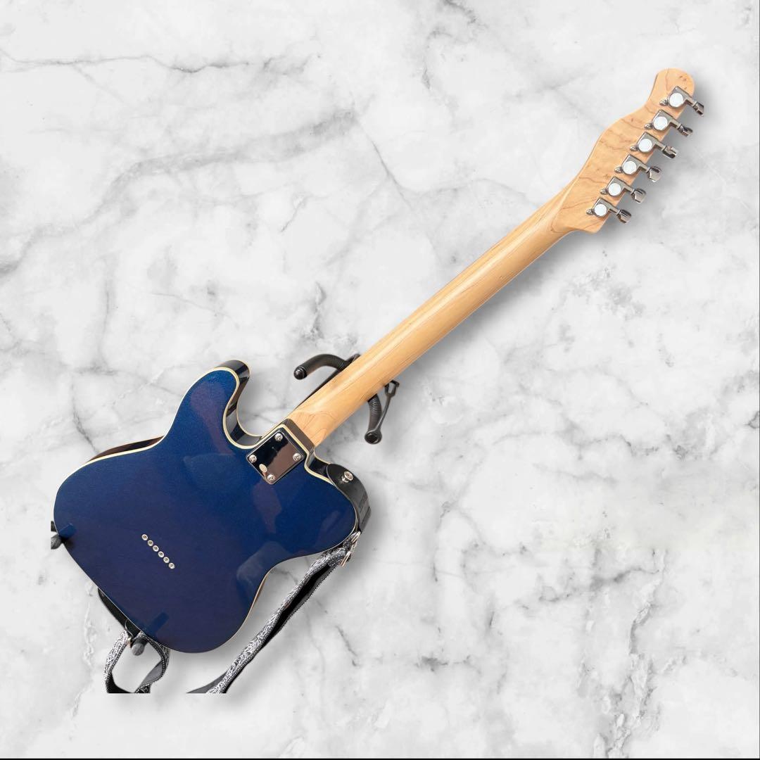 【美品】Bacchus テレキャスター ダブル バインディング　濃紺