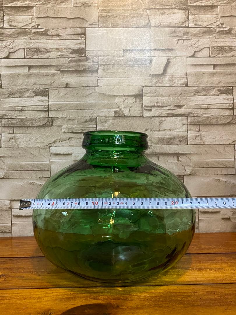 貴重　大人気　アンティーク デミジョンボトル VIRESA社製　フラワーベース