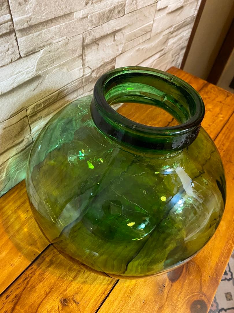 貴重　大人気　アンティーク デミジョンボトル VIRESA社製　フラワーベース