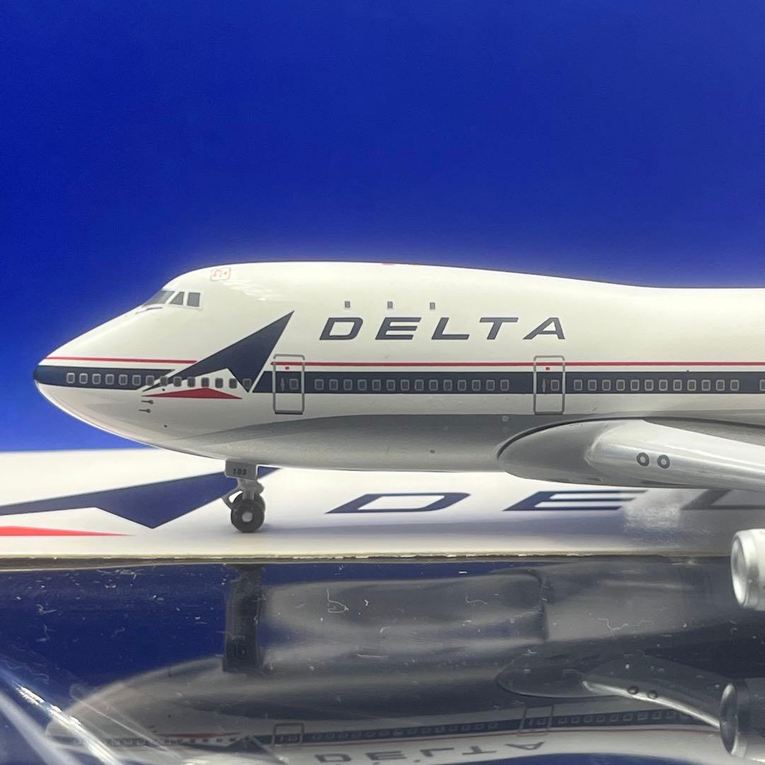 DELTA デルタ航空 747-100 N9898 1/400 モデル