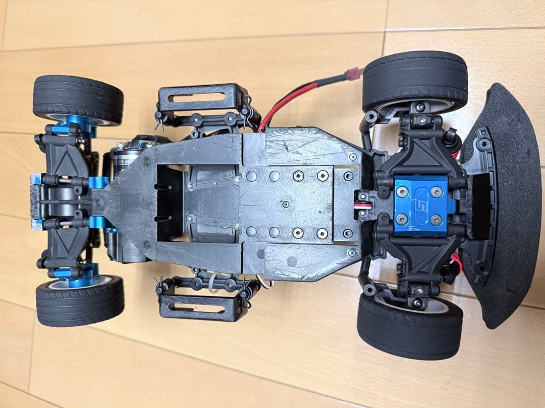 タミヤ　TYAMIYA　M-08　組み立て済みシャーシ　オプション多数