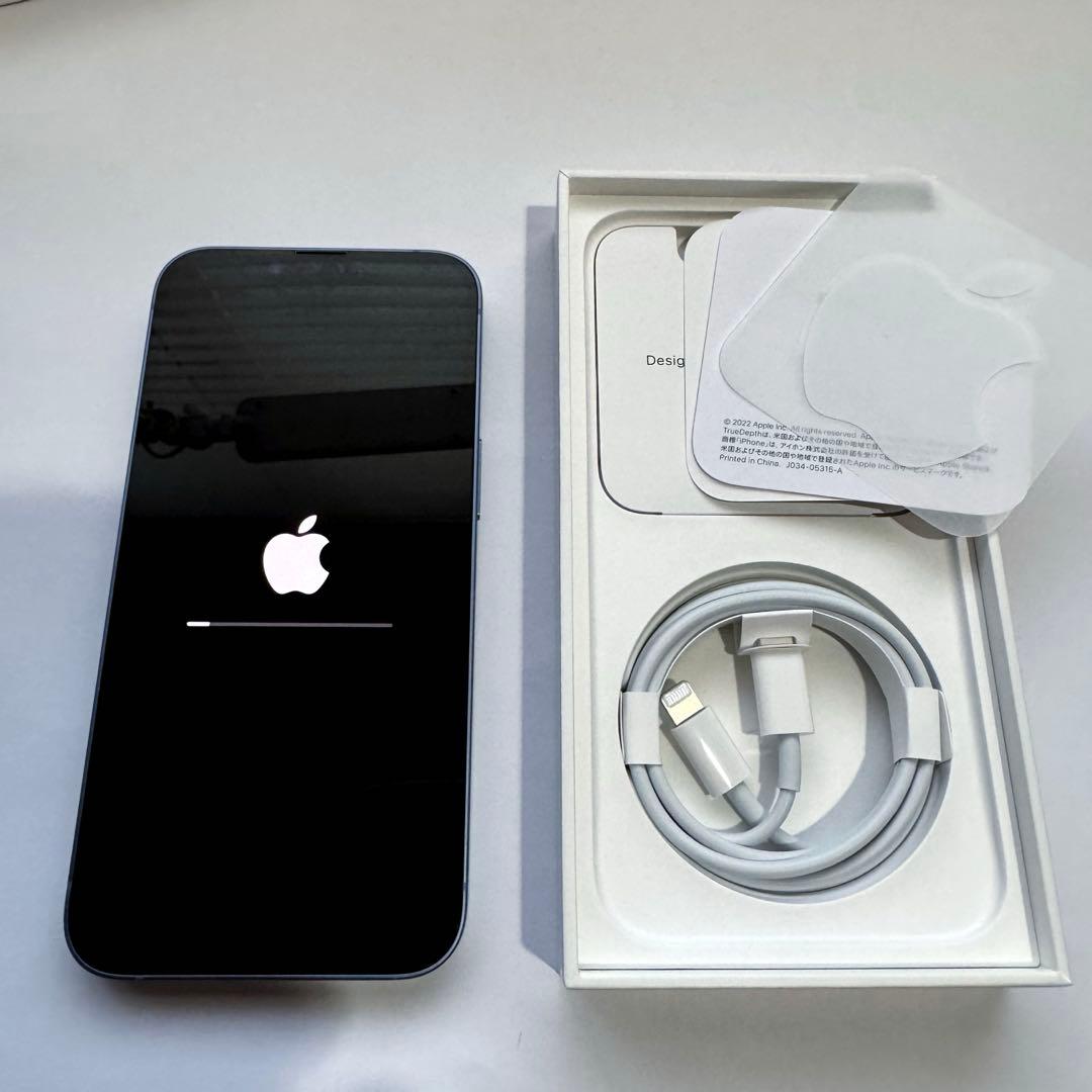 Apple iPhone 14 ブルー 128GB 3L237J/A デモ機