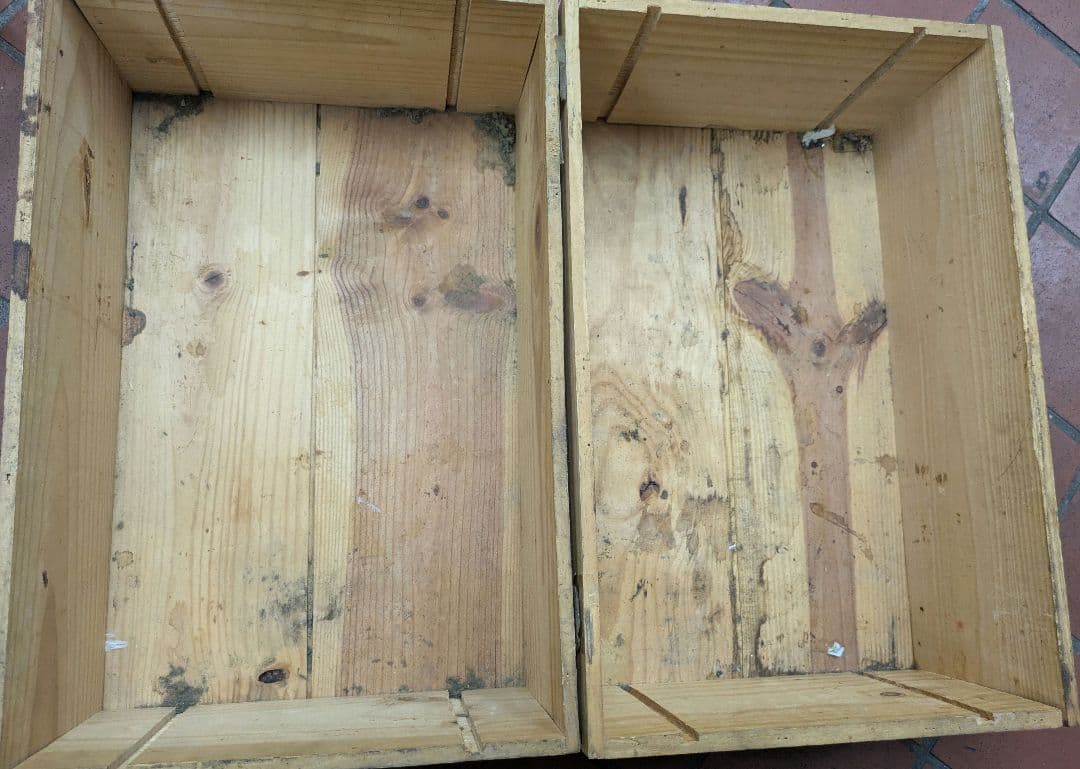 引取限定　ワイン 木箱/ワインボックス　インテリア　4個まとめて