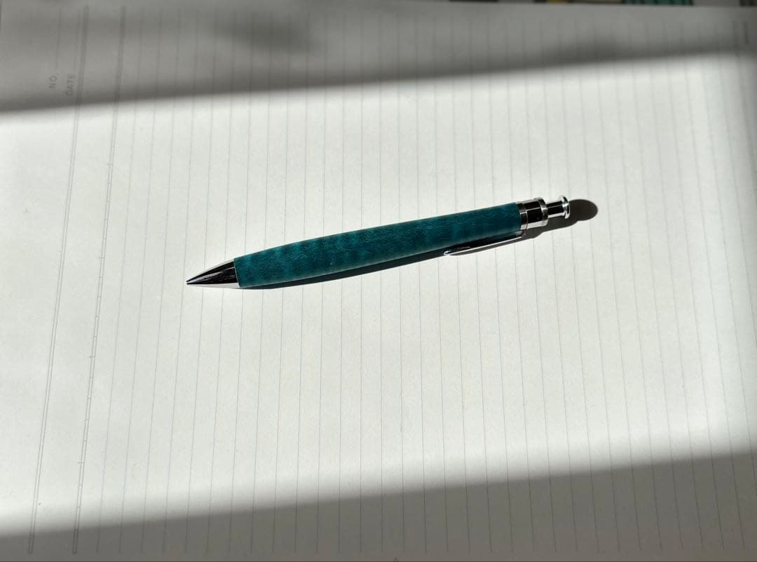 【まく】　工房楔ペンシル　Wood pen craft ボールペンセット