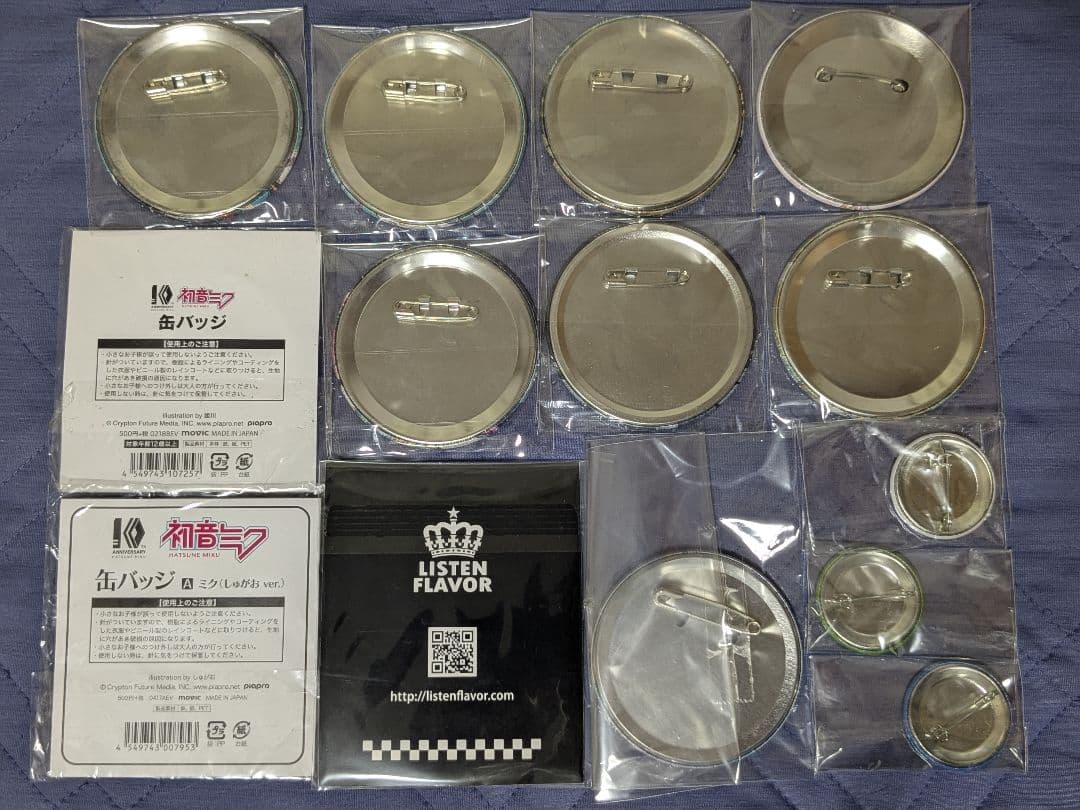 初音ミク 缶バッジ セット １３