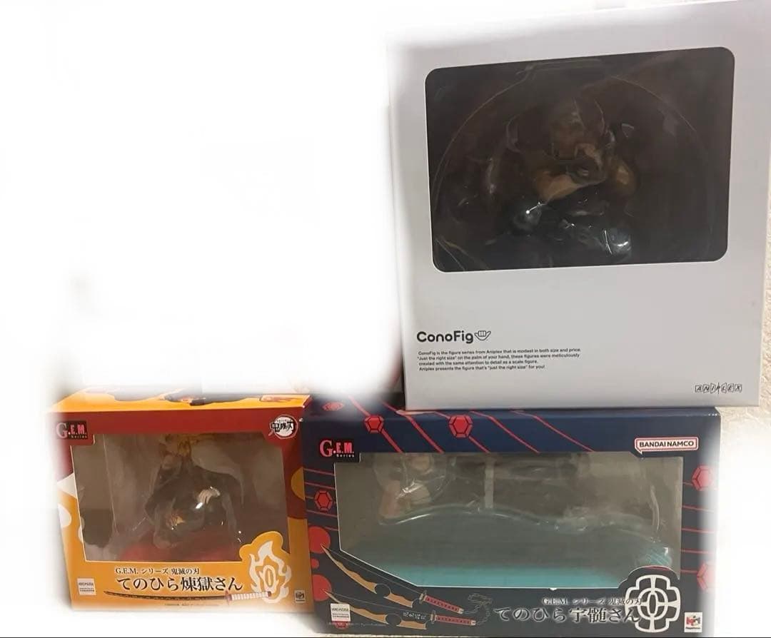 鬼滅の刃　フィギュア　煉獄杏寿郎　宇髄天元