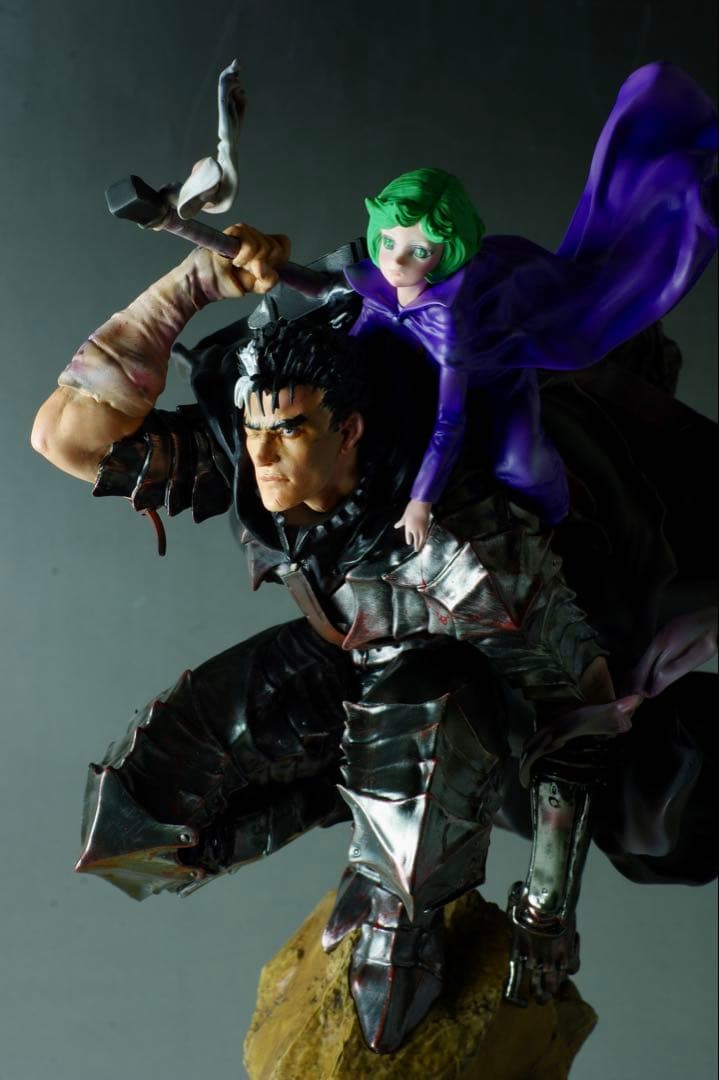 Entei Ryu ガッツ&シールケ ガレージキット レジンキャスト ベルセルク