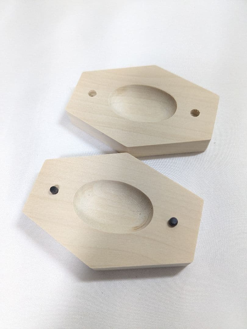 岩木秀斎 香合 亀甲形 唐草青海波絵 茶道具