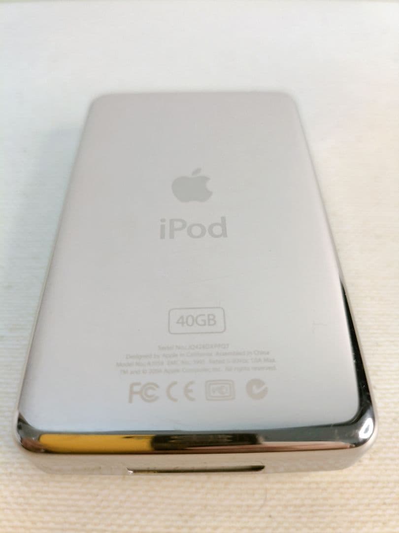iPod classic 40GB 動作確認済み