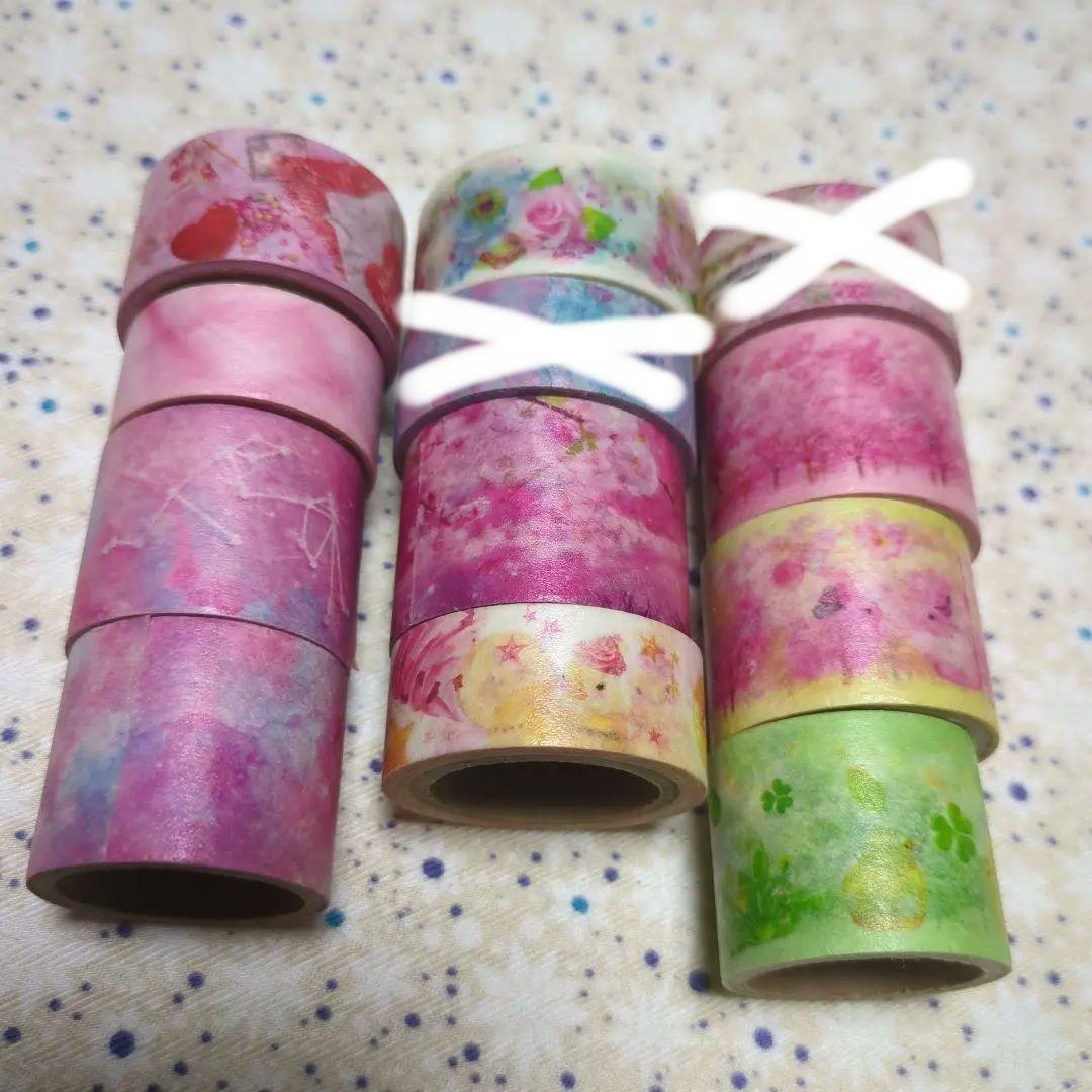 中古☆クリームピーチ☆creampeach☆富士山☆食卓☆星座☆マステ