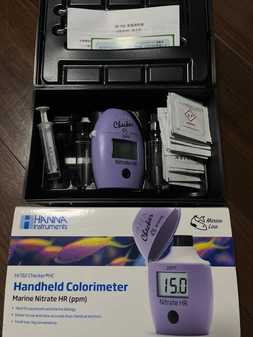 ハンナ HI 782 マリンチェッカーHC 海水用 高濃度 硝酸塩
