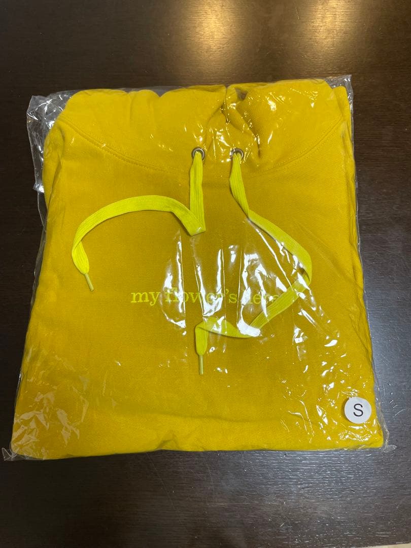 【新品未使用】藤井風 花フーディー　マスタード　Sサイズ