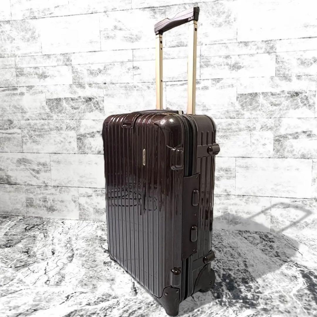 リモワ サルサデラックス キャリーケース 2輪 ブラウン 約35L スーツケース