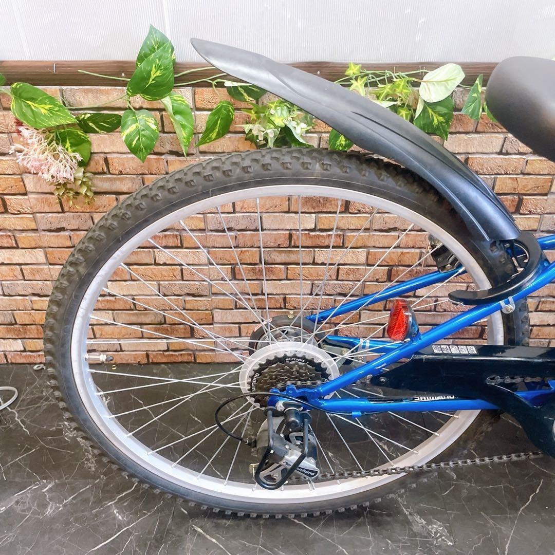 【47】子供用自転車 子供車 WILLY ブルー 26インチ