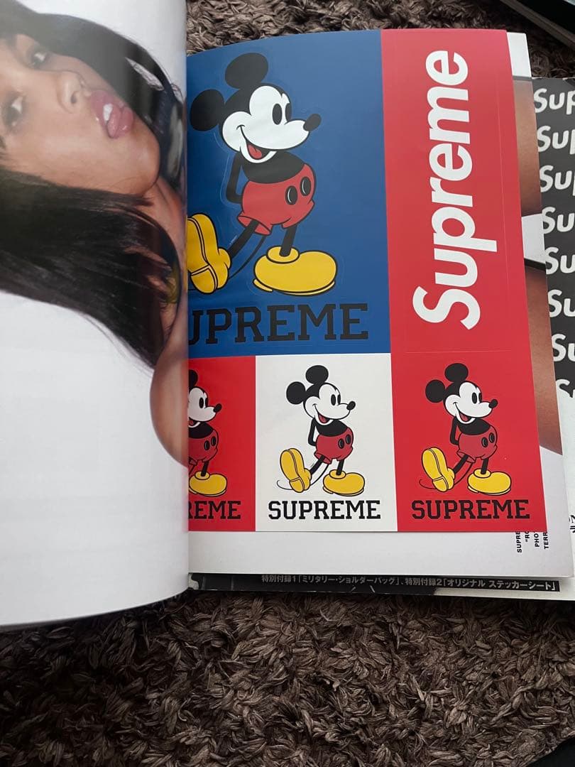 Supreme シュップリーム ムック本セット 全6冊 セット売りのみ　巾着