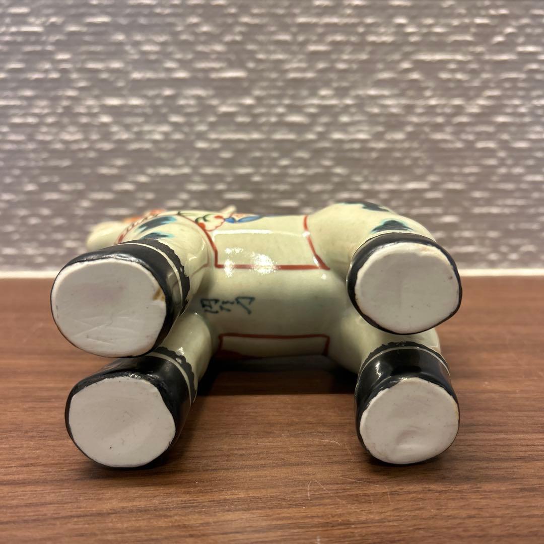 【午年に】有田焼 円左エ門窯 色絵 馬 置物 縁起物／インテリア