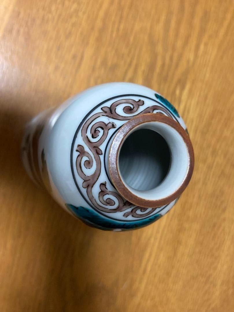 九谷焼　色絵瓜　三代三ツ井為吉