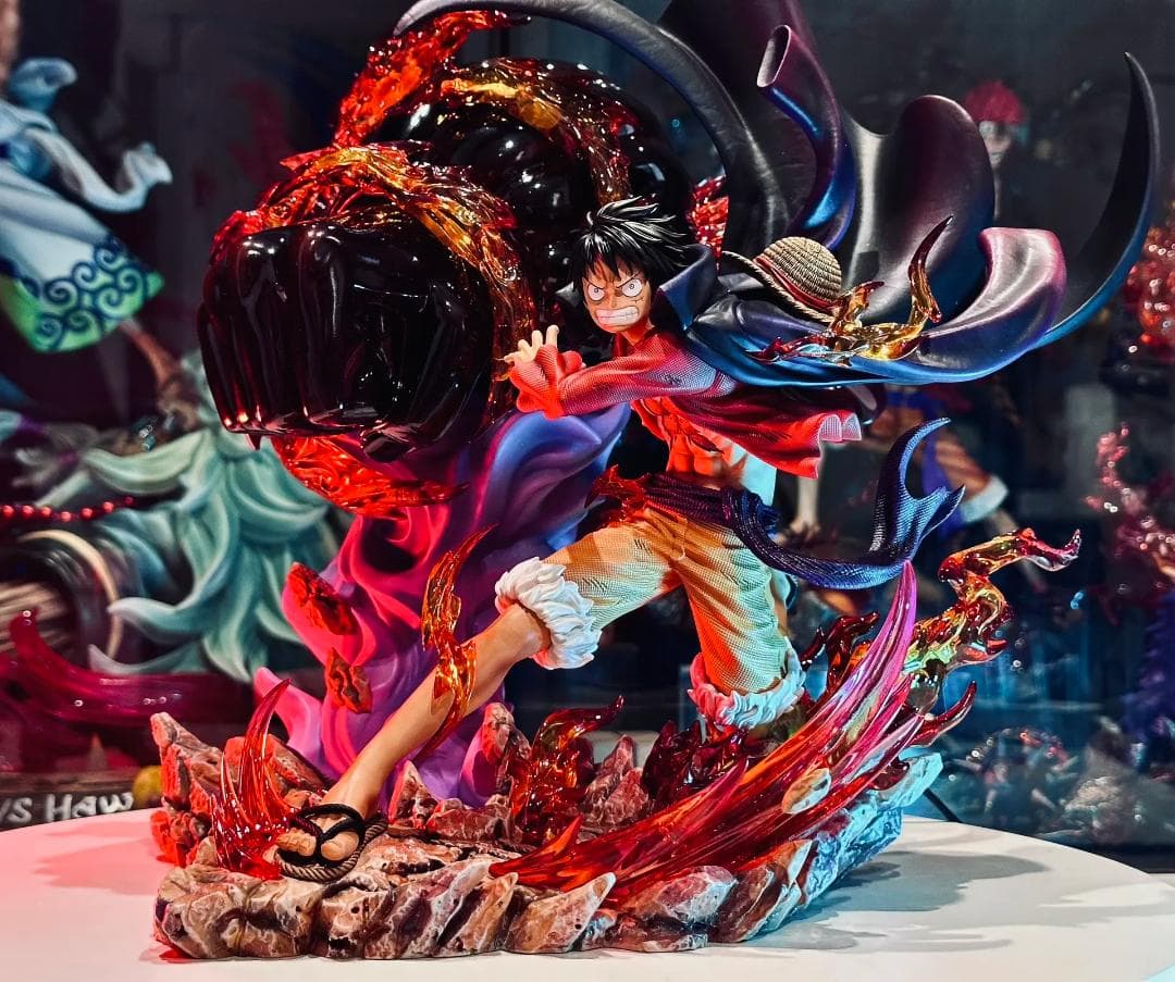 ワンピース レッドロック ルフィ 業火拳銃 ガレージキット フィギュア LX