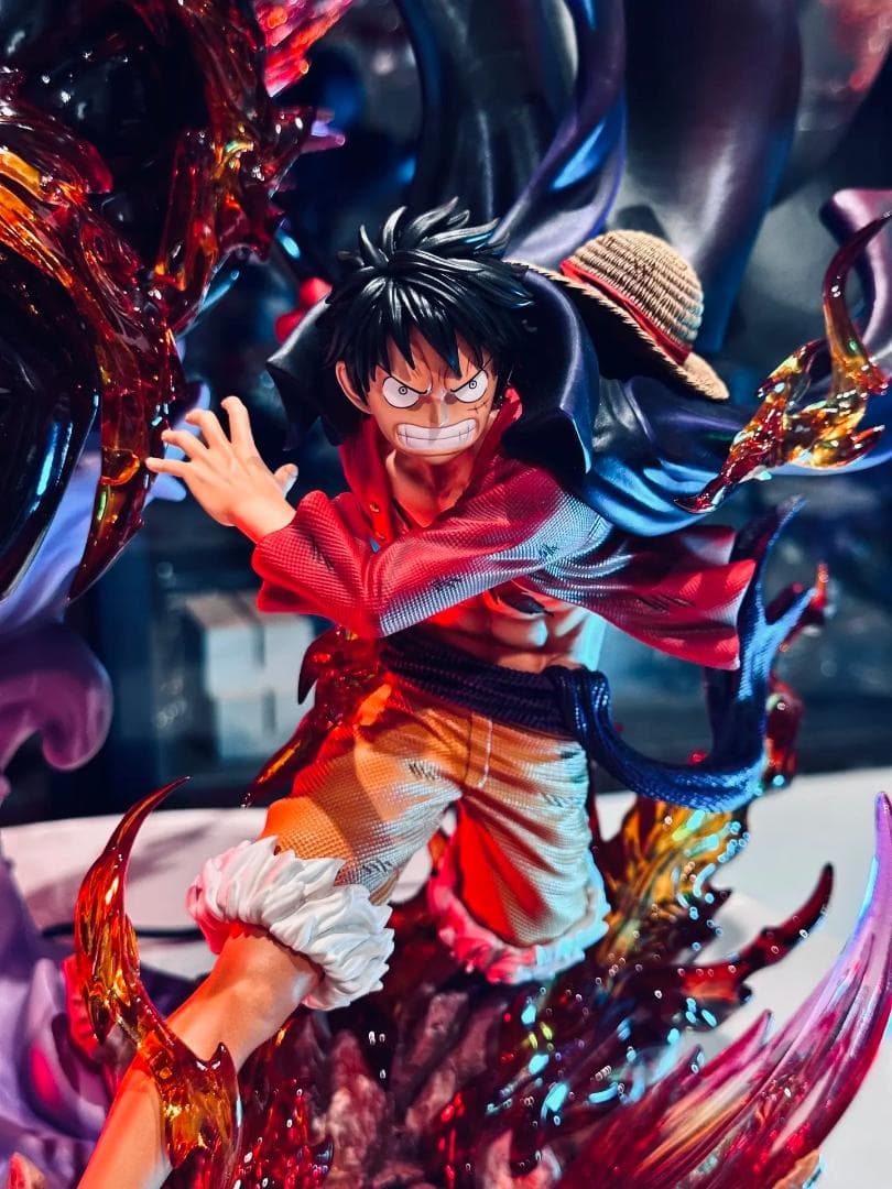 ワンピース レッドロック ルフィ 業火拳銃 ガレージキット フィギュア LX