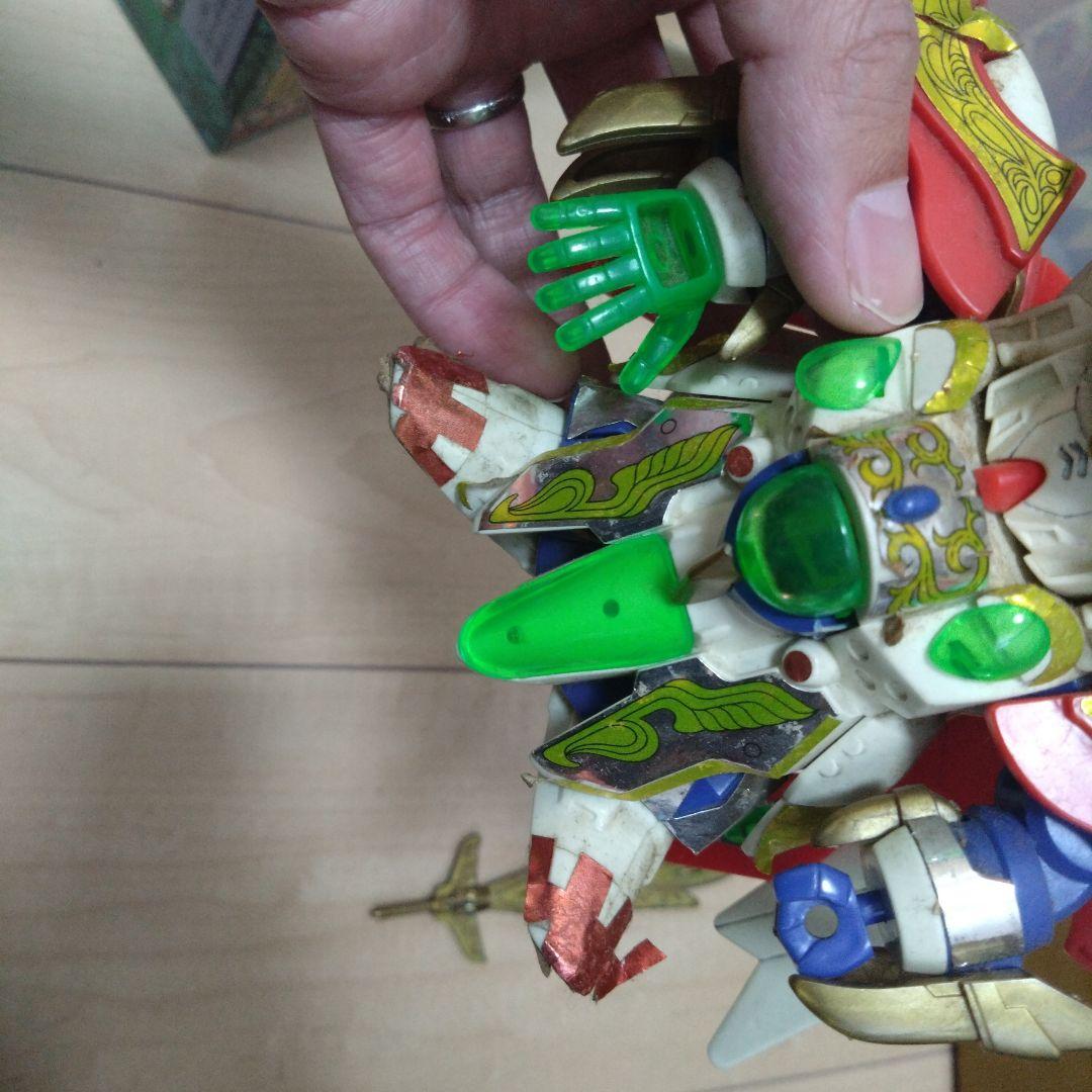 ビ*ー様 元祖SDガンダム　プラモデル　戦神機キングシャッフル　組立済み