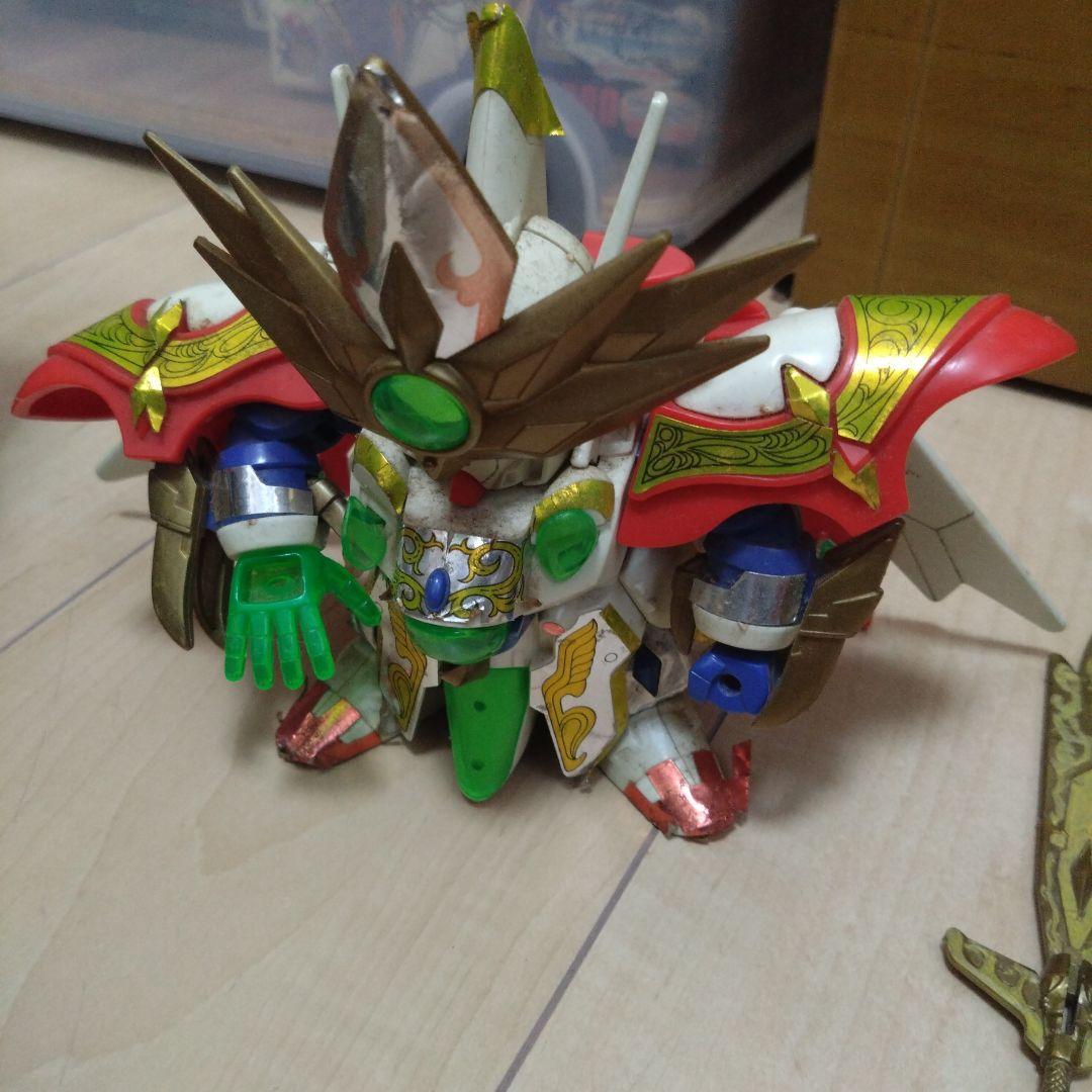 ビ*ー様 元祖SDガンダム　プラモデル　戦神機キングシャッフル　組立済み