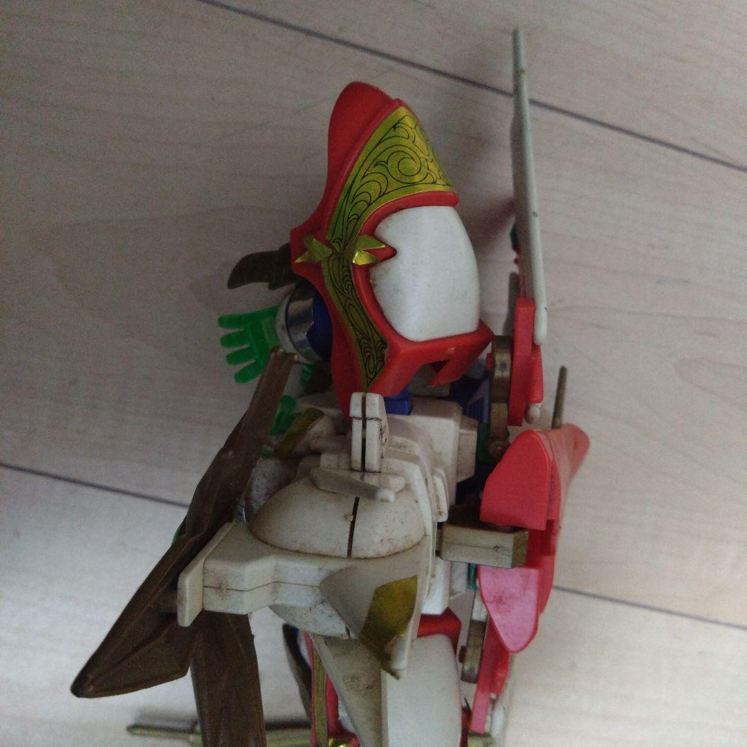 ビ*ー様 元祖SDガンダム　プラモデル　戦神機キングシャッフル　組立済み