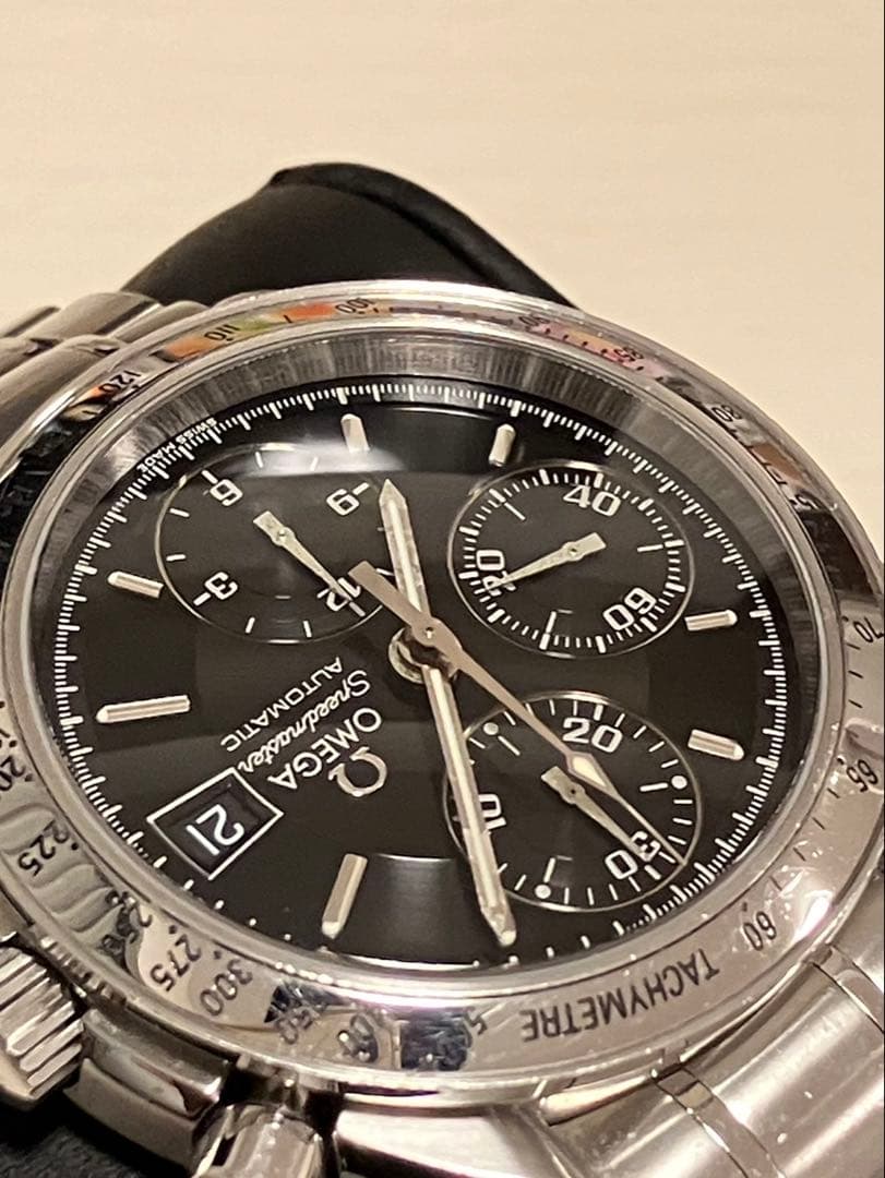 オメガ　3513.50 スピードマスター　クロノグラフ　稼働品　ブラック