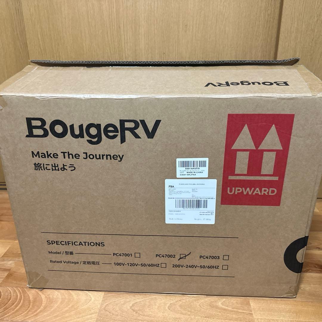 【動作確認のみ使用】BougeRV 3500BTU ポータブルエアコン