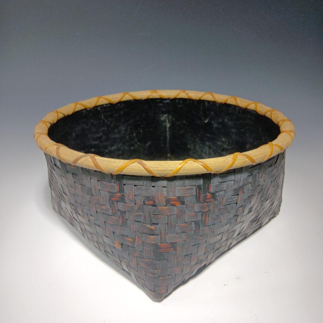 茶道具　竹製　炭籠　2個おまとめ