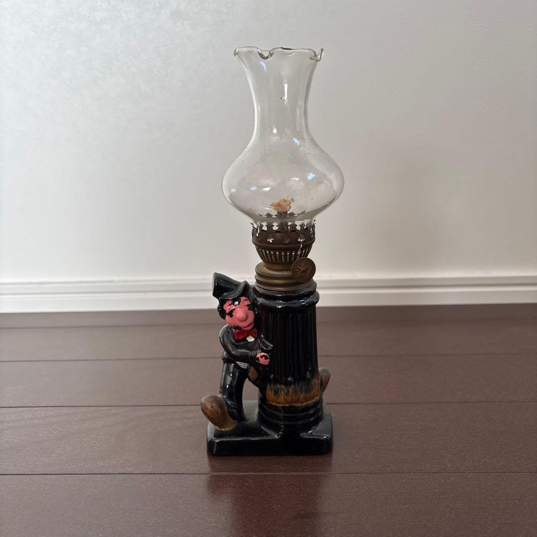 ビンテージ　ドランク 酔っ払い　オイルランプ　ジャパン　日本製