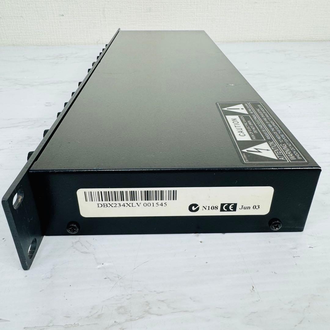 dbx　234XL　クロスオーバー　チャンネルディバイダー　動作品