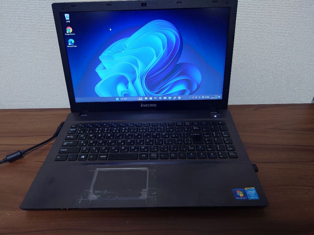 iiyama 15.6インチ ノートPC本体のみ Windows 11