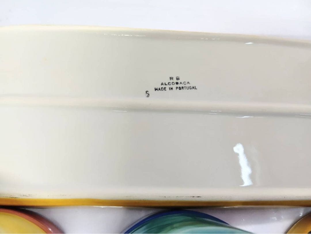 植木鉢 セット ポルトガル製　3鉢　陶器製　ジョウロ スコップ付き アンティーク