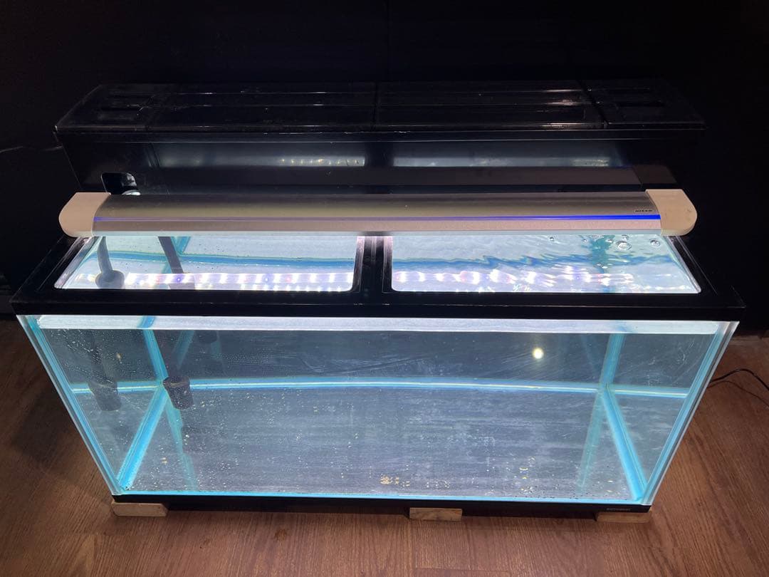 【京都府八幡市】 90cmガラス水槽セット 900×450×450