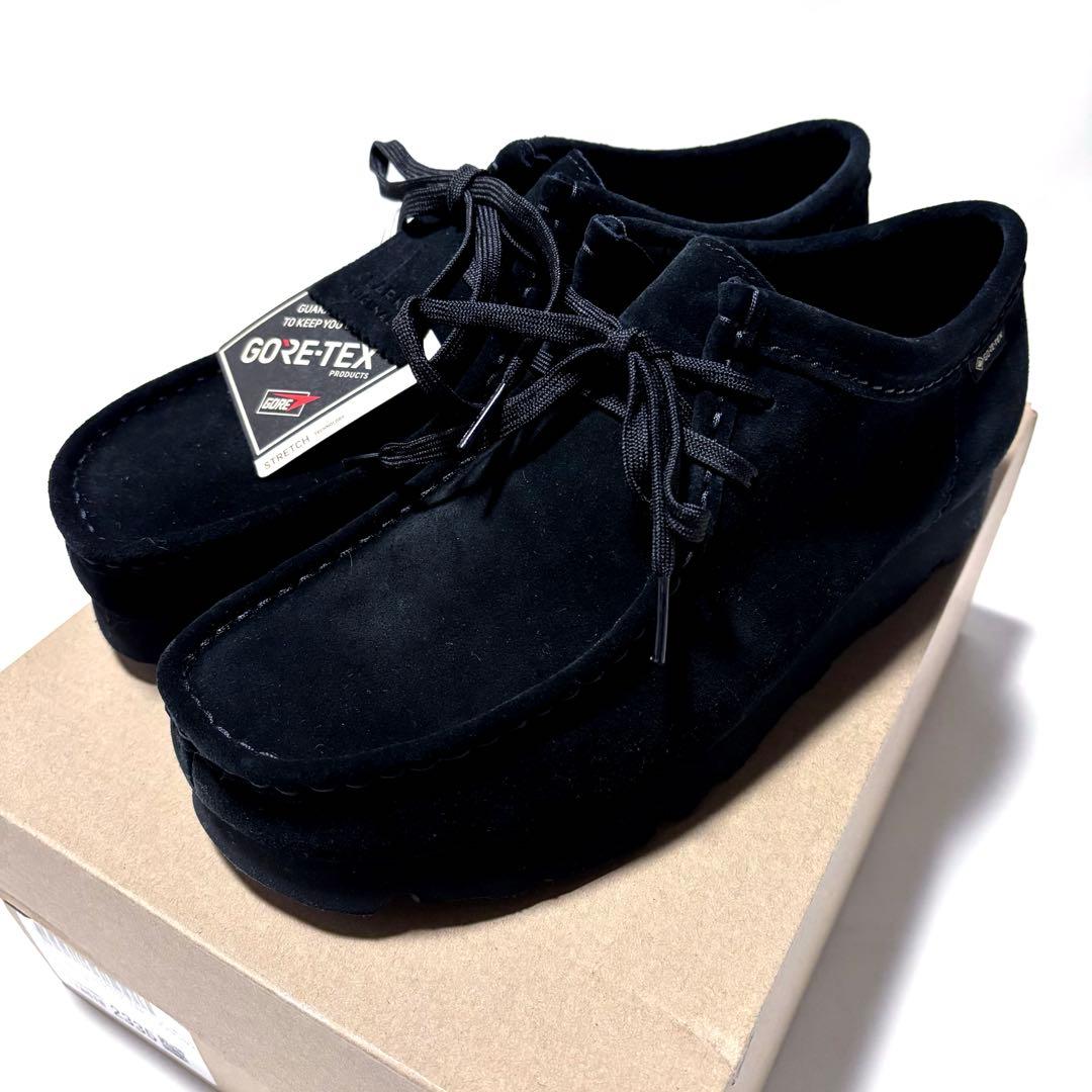 新品未使用 Clarks ワラビー ゴアテックス UK7 クラークス GTX