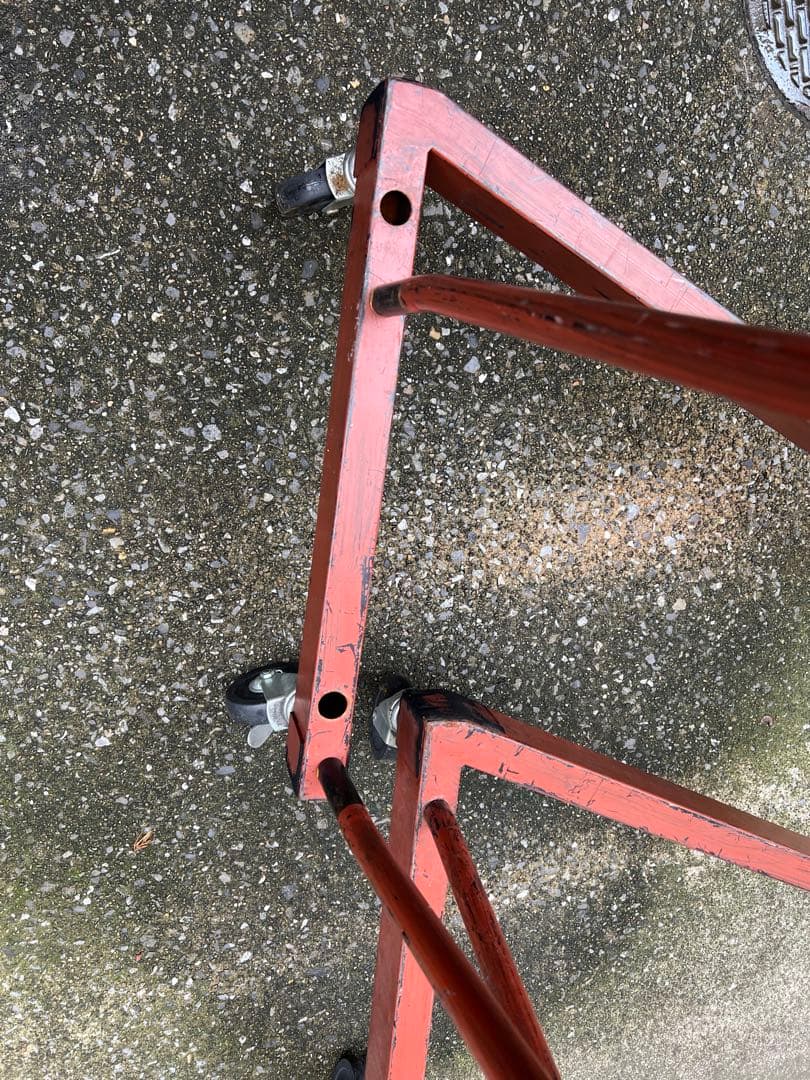 アンティーク風店舗ディスプレイラック2個