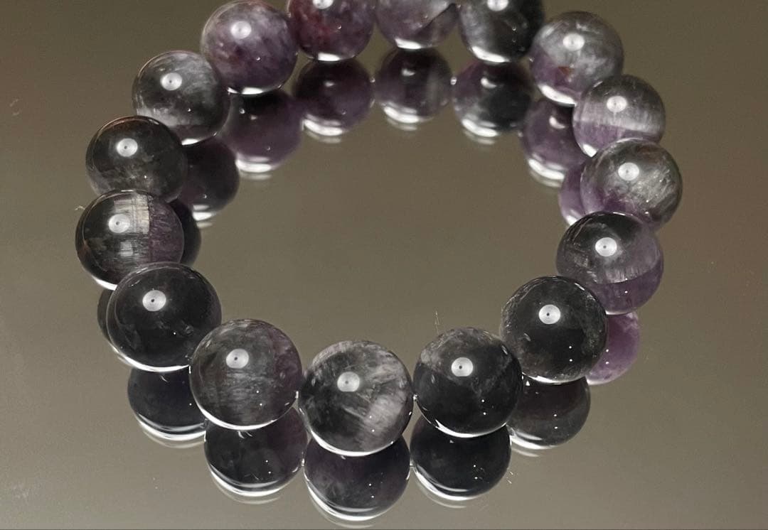 レア　高品質　天眼模様　オーラライト 約13.2mm