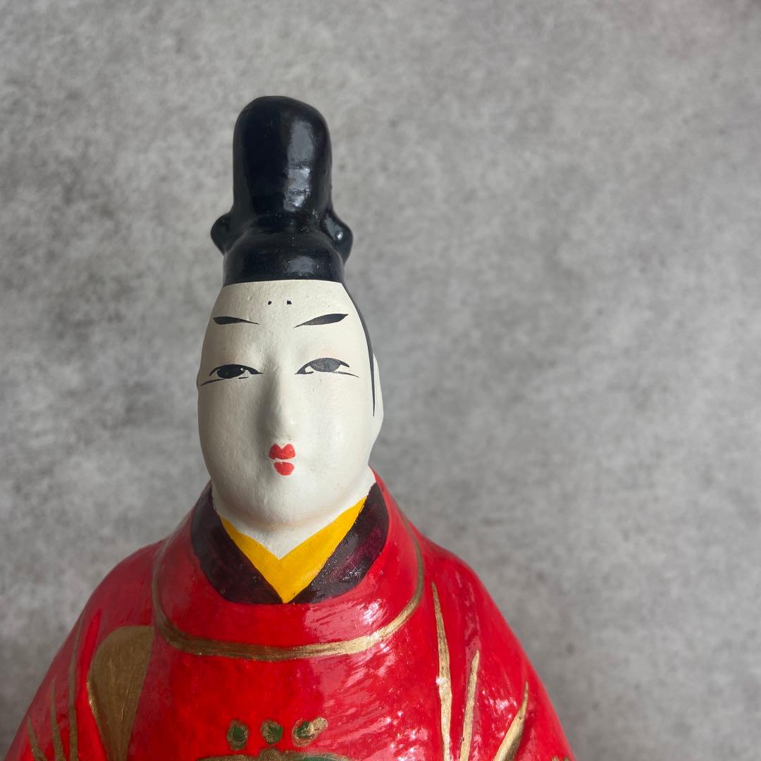 三次土雛　お雛様　雛人形　伝統工芸品　三次人形窯元　無形文化財　レトロ