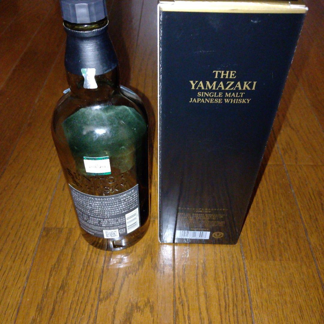 山崎18年　空瓶　空箱