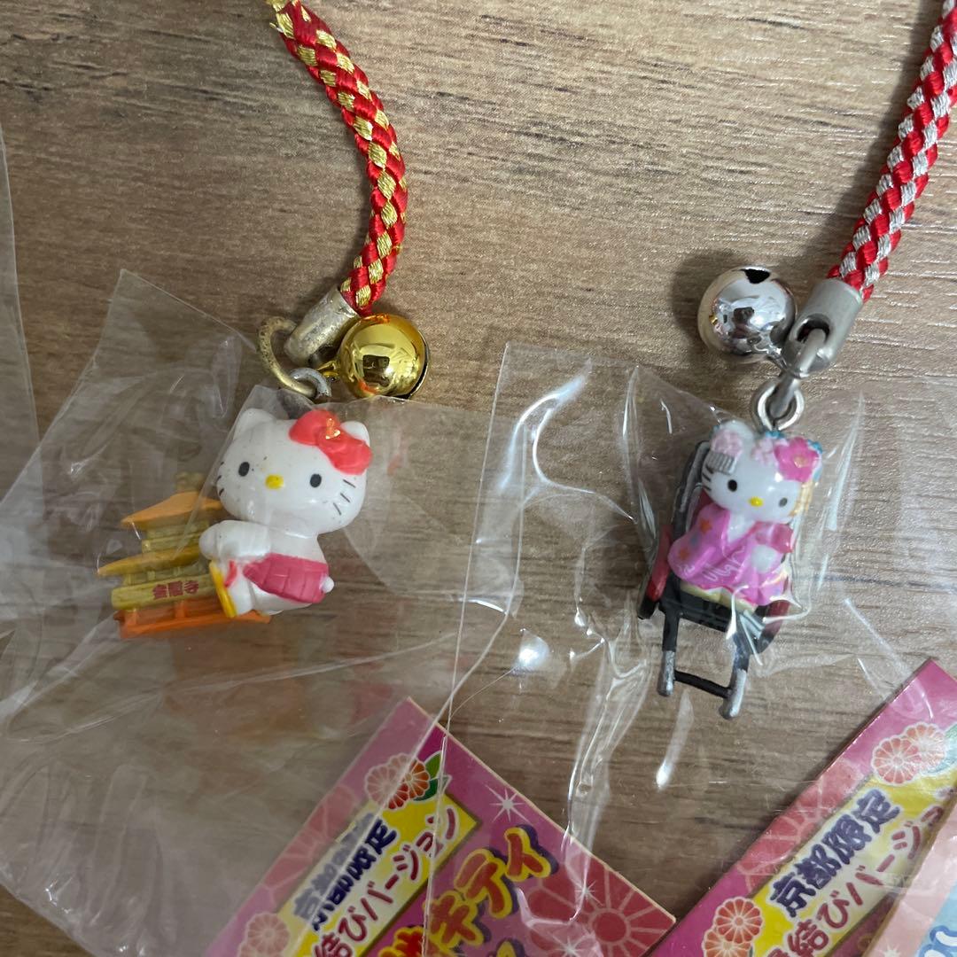 ご当地キティ　ハローキティ 京都　ストラップセット 14組セット