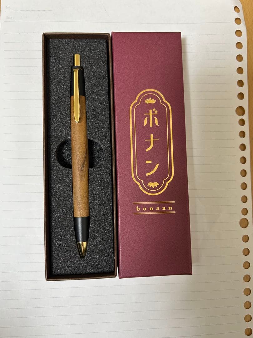 ボナンペン　欅のシャープペンシル　0.5mm