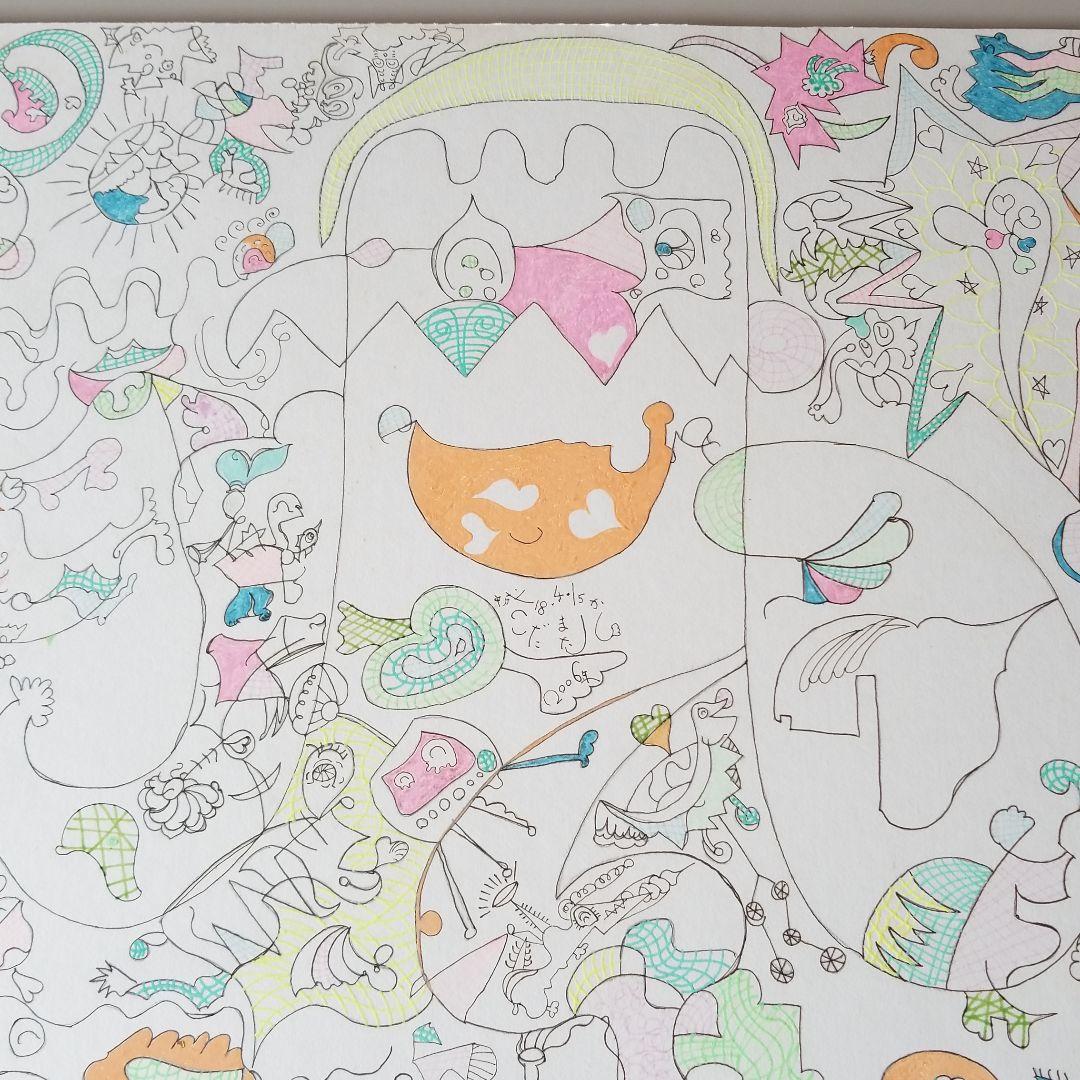 絵画、笑顔のおくりもの